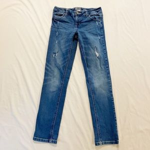 Justice girls super skinny jeans